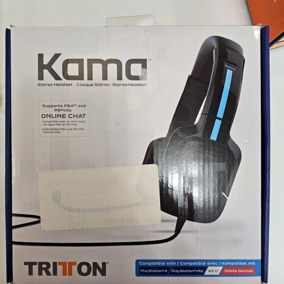 Kama™ Stereo Headset for PS 4 & PS Vita - Picture 1 of 2